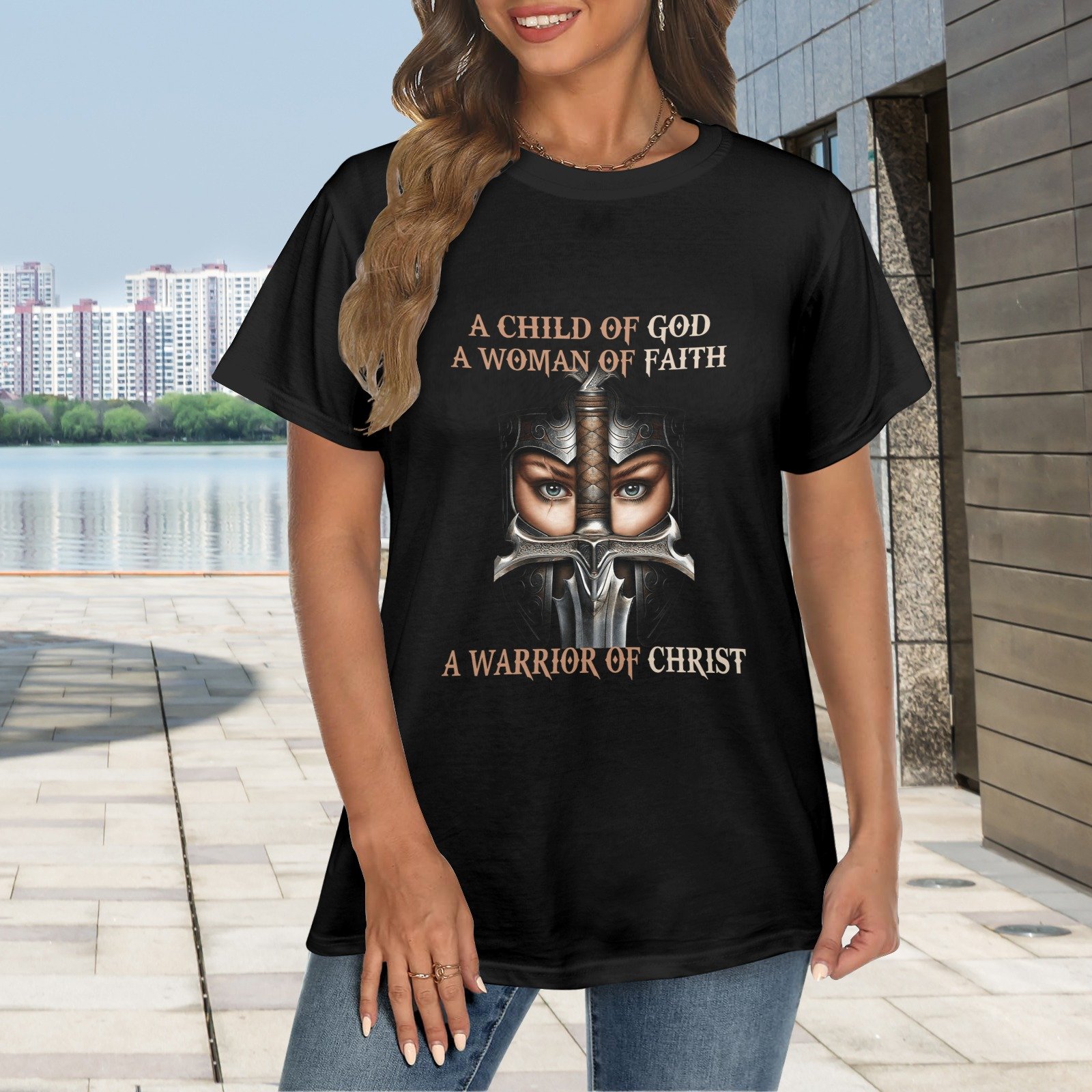 Men’s Christian T-Shirt – Premium Ring-Spun Cotton Faith Graphic Tee
