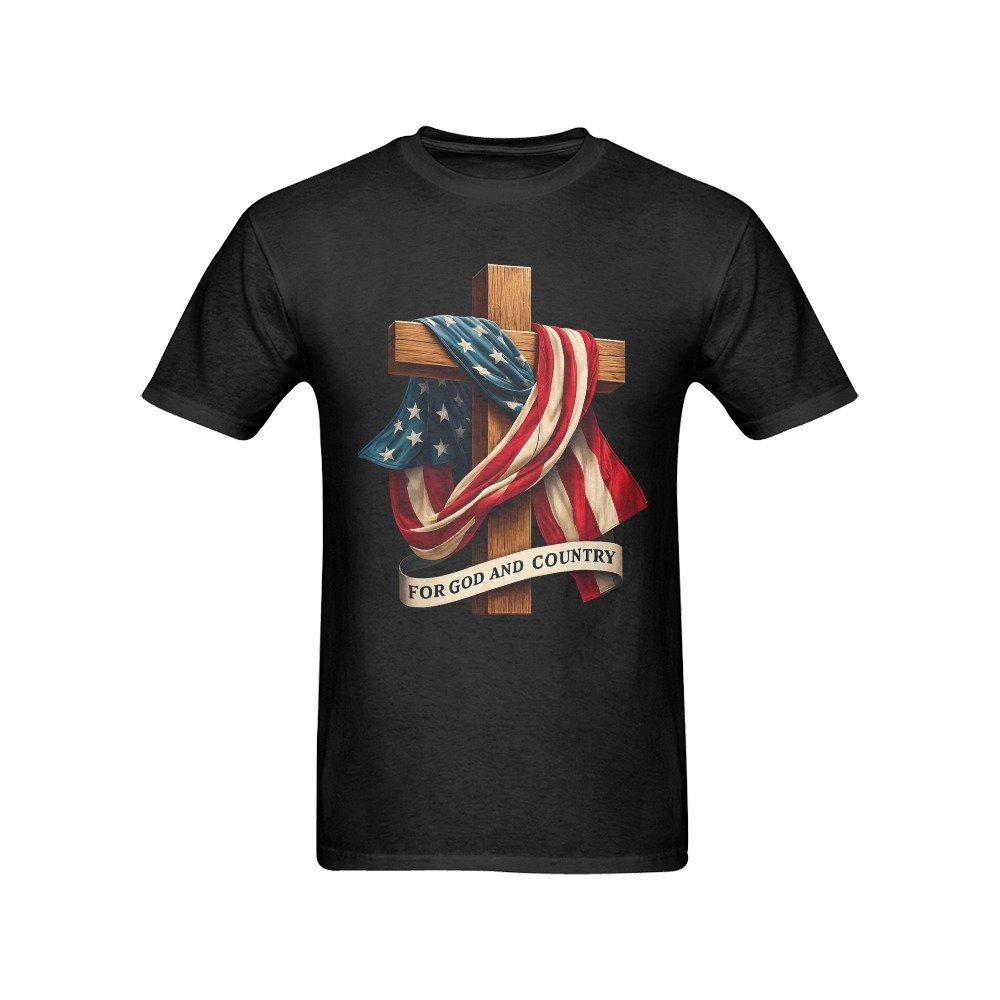 Men’s Christian T-Shirt – Premium Ring-Spun Cotton Faith Graphic Tee