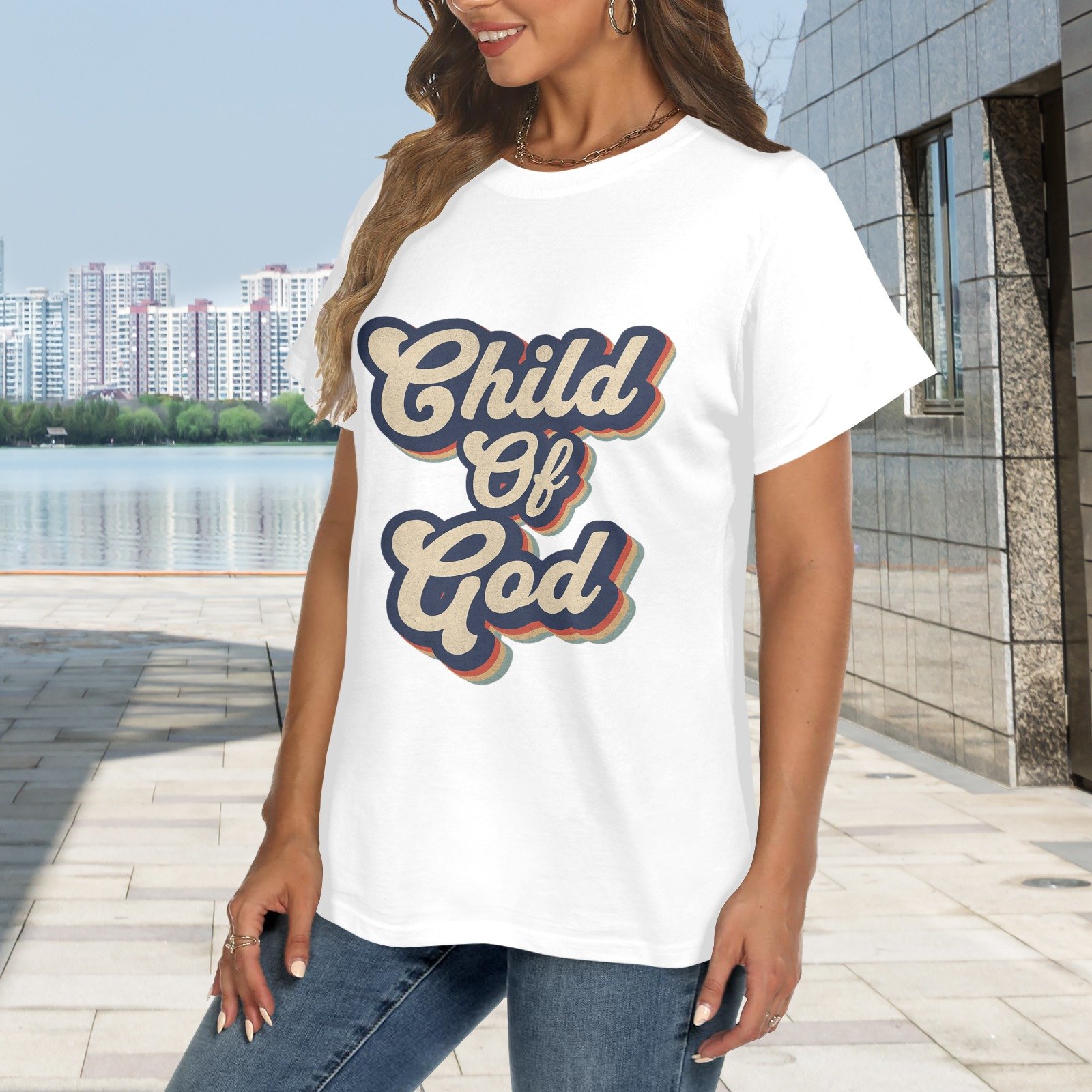 Men’s Christian T-Shirt – Premium Ring-Spun Cotton Faith Graphic Tee - Image 2