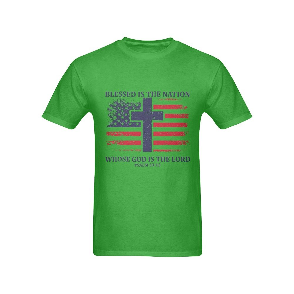 Men’s Christian T-Shirt – Premium Ring-Spun Cotton Faith Graphic Tee