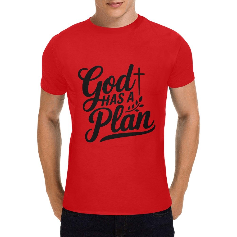 Men’s Christian T-Shirt – Premium Ring-Spun Cotton Faith Graphic Tee - Image 3