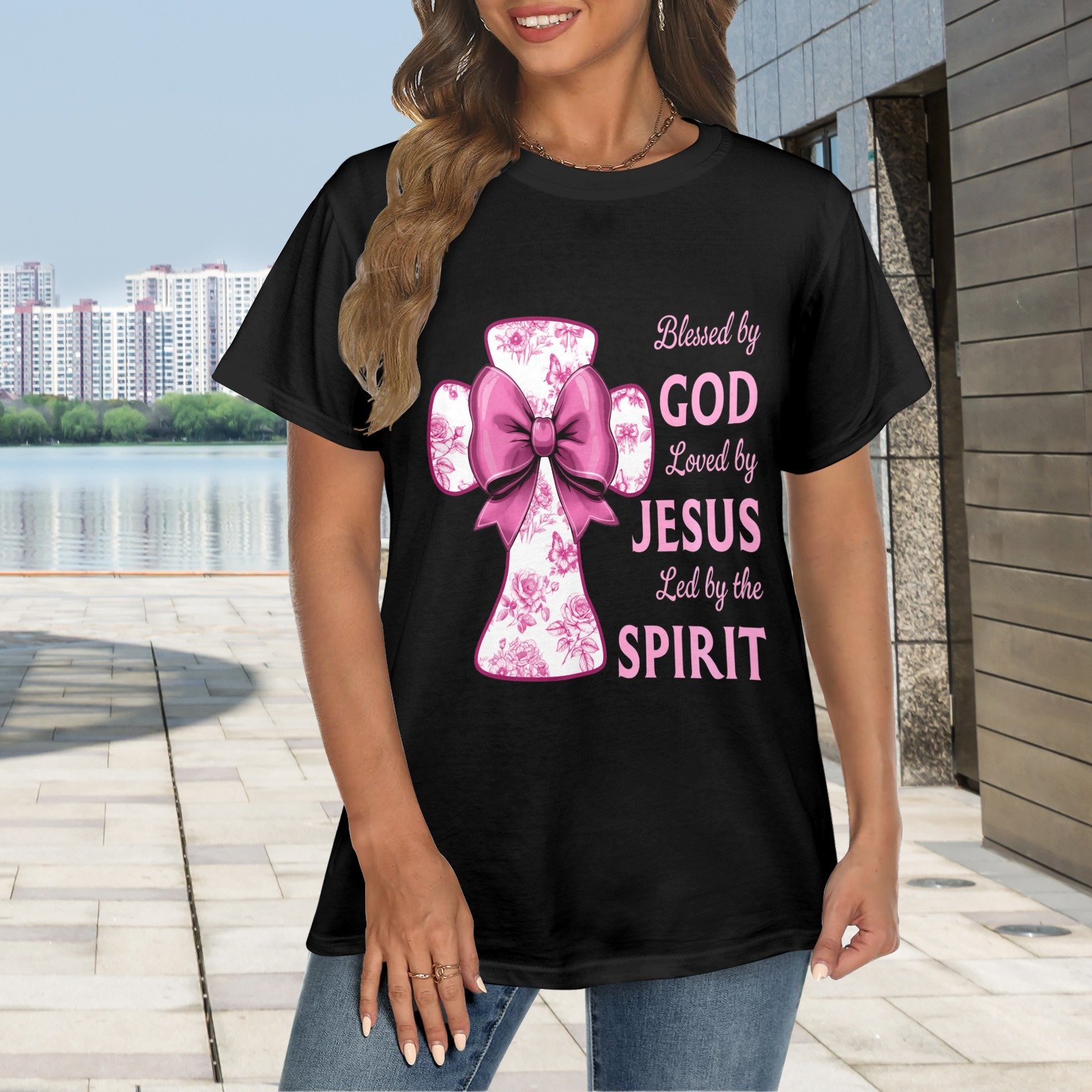 Men’s Christian T-Shirt – Premium Ring-Spun Cotton Faith Graphic Tee