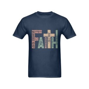 Men’s Christian T-Shirt – Premium Ring-Spun Cotton Faith Graphic Tee