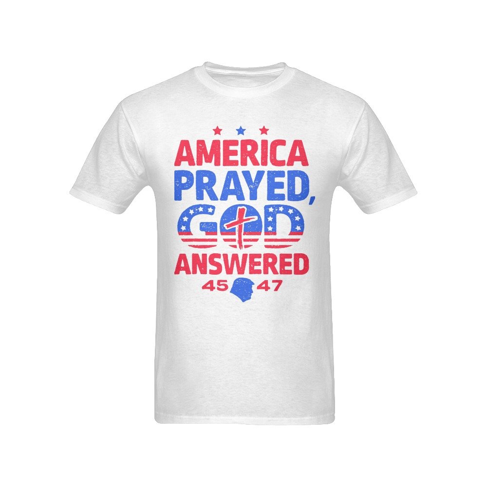 Men’s Christian T-Shirt – Premium Ring-Spun Cotton Faith Graphic Tee