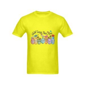 Men’s Christian T-Shirt – Premium Ring-Spun Cotton Faith Graphic Tee