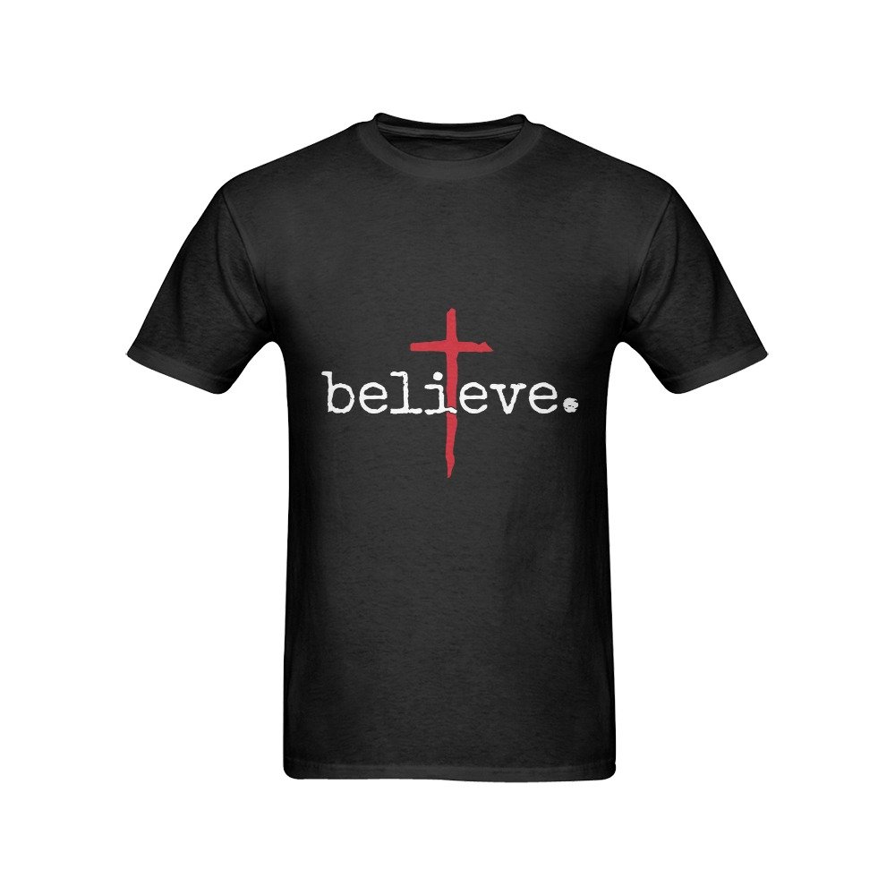 Men’s Christian T-Shirt – Premium Ring-Spun Cotton Faith Graphic Tee