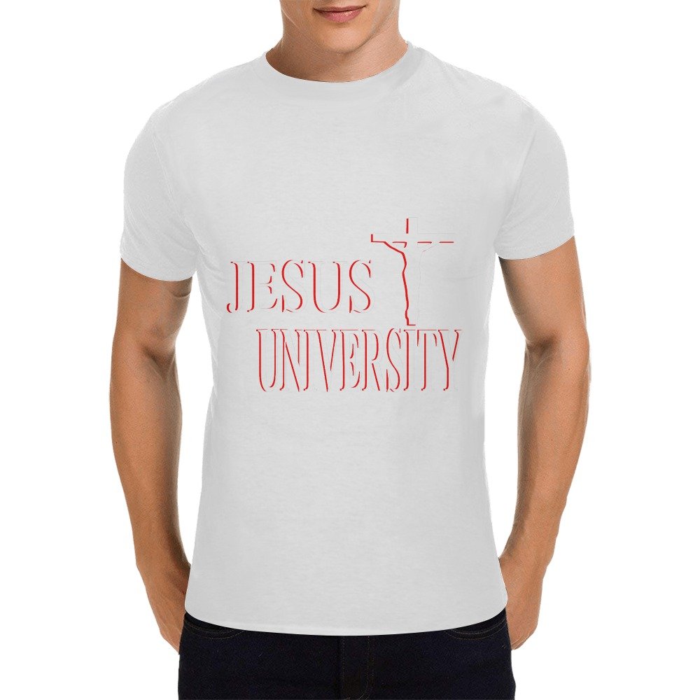 Men’s Christian T-Shirt – Premium Ring-Spun Cotton Faith Graphic Tee - Image 3
