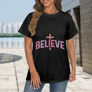Men’s Christian T-Shirt – Premium Ring-Spun Cotton Faith Graphic Tee