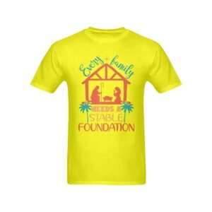 Men’s Christian T-Shirt – Premium Ring-Spun Cotton Faith Graphic Tee