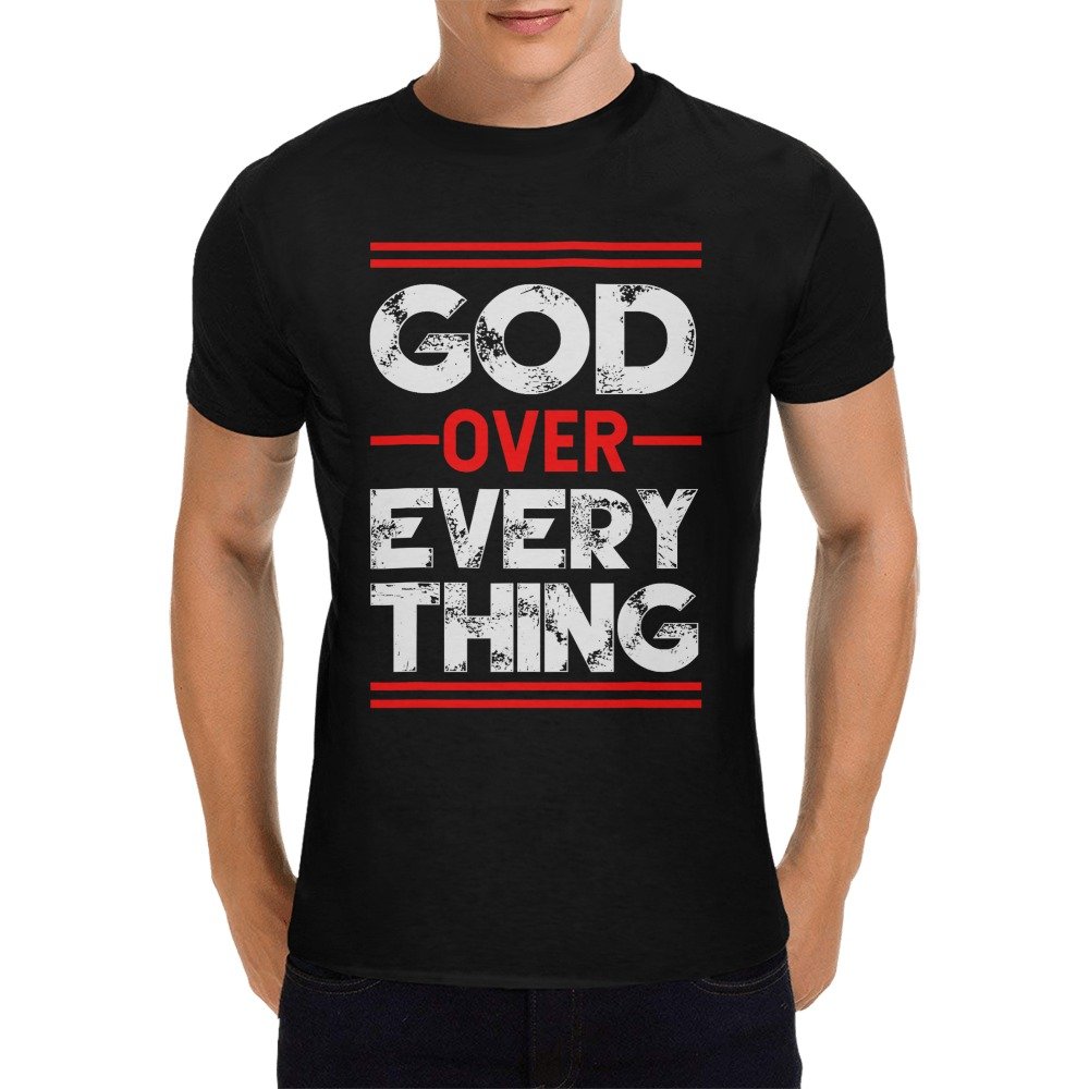 Men’s Christian T-Shirt – Premium Ring-Spun Cotton Faith Graphic Tee - Image 3