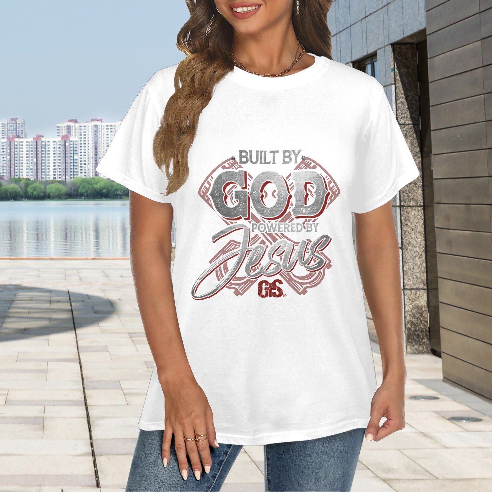 Men’s Christian T-Shirt – Premium Ring-Spun Cotton Faith Graphic Tee