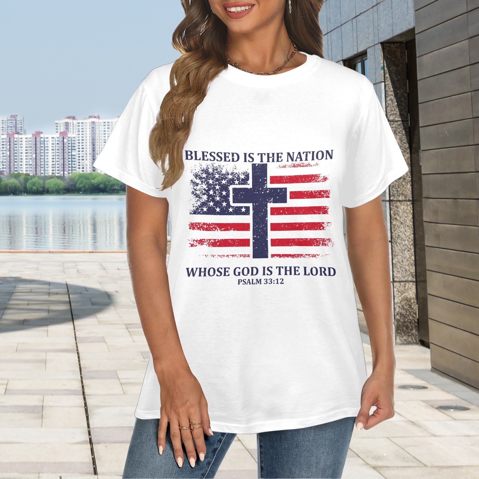Men’s Christian T-Shirt – Premium Ring-Spun Cotton Faith Graphic Tee