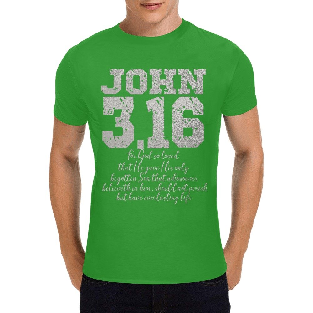 Men’s Christian T-Shirt – Premium Ring-Spun Cotton Faith Graphic Tee - Image 3