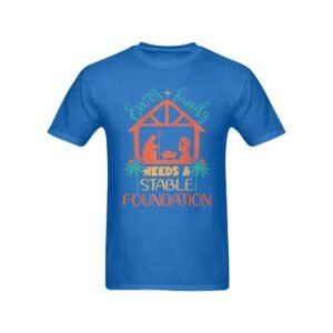 Men’s Christian T-Shirt – Premium Ring-Spun Cotton Faith Graphic Tee