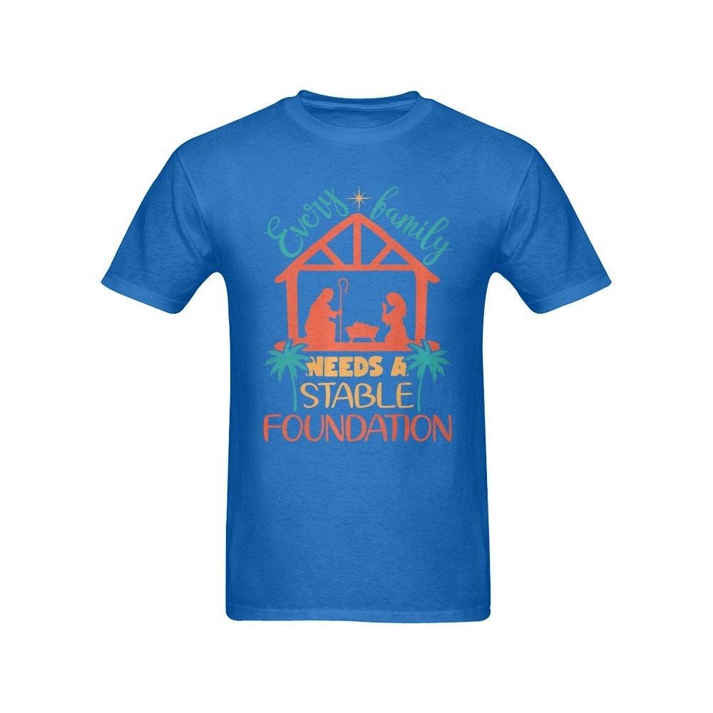 Men’s Christian T-Shirt – Premium Ring-Spun Cotton Faith Graphic Tee