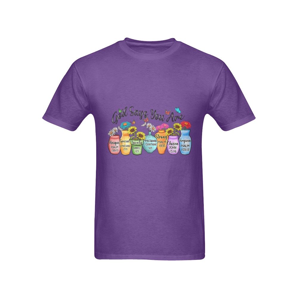 Men’s Christian T-Shirt – Premium Ring-Spun Cotton Faith Graphic Tee
