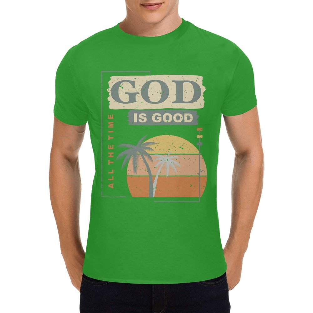 Men’s Christian T-Shirt – Premium Ring-Spun Cotton Faith Graphic Tee - Image 3