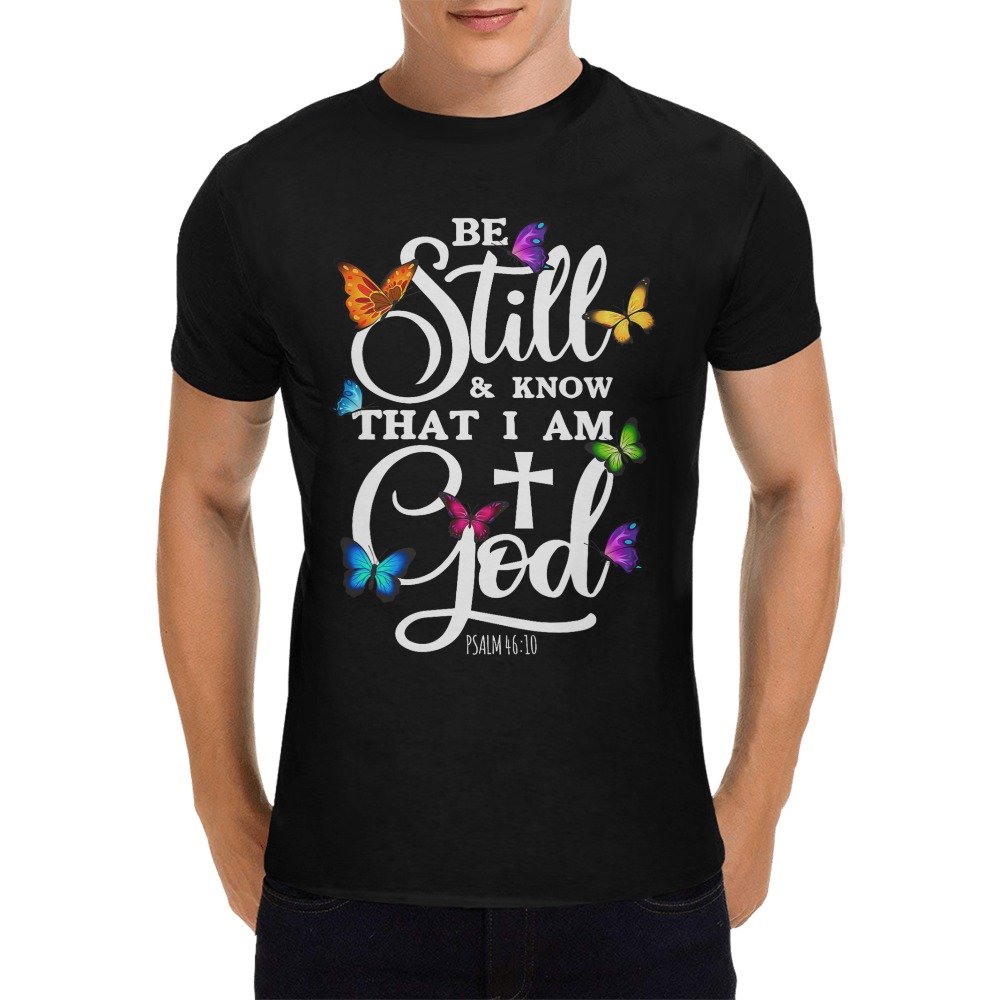 Men’s Christian T-Shirt – Premium Ring-Spun Cotton Faith Graphic Tee - Image 3