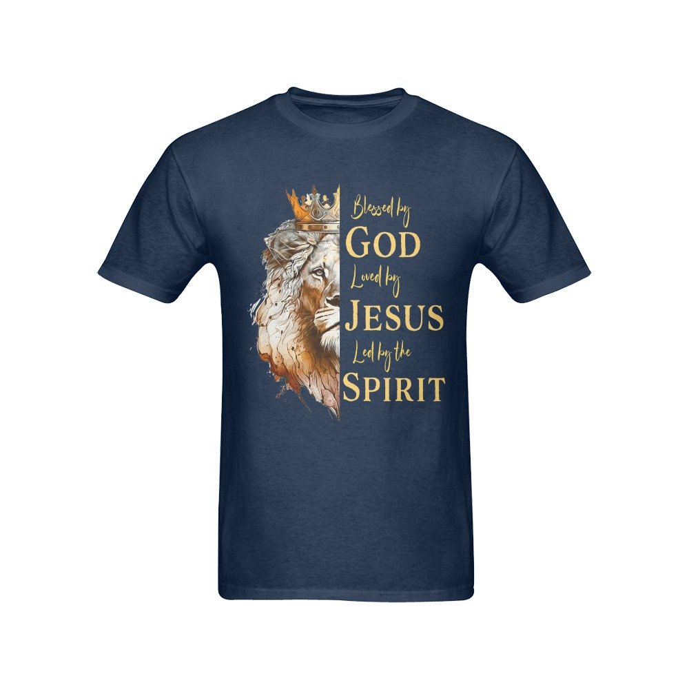 Men’s Christian T-Shirt – Premium Ring-Spun Cotton Faith Graphic Tee