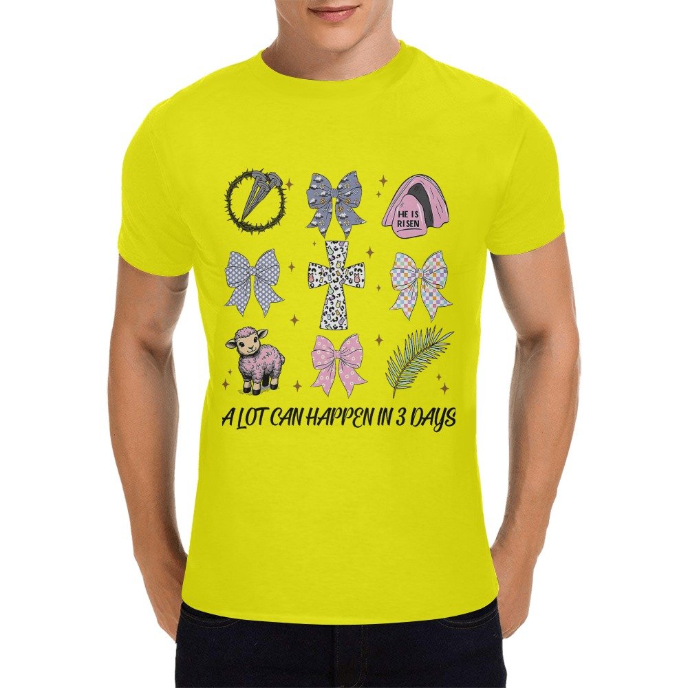 Men's Crewneck Short Sleeve T-Shirt - Image 3