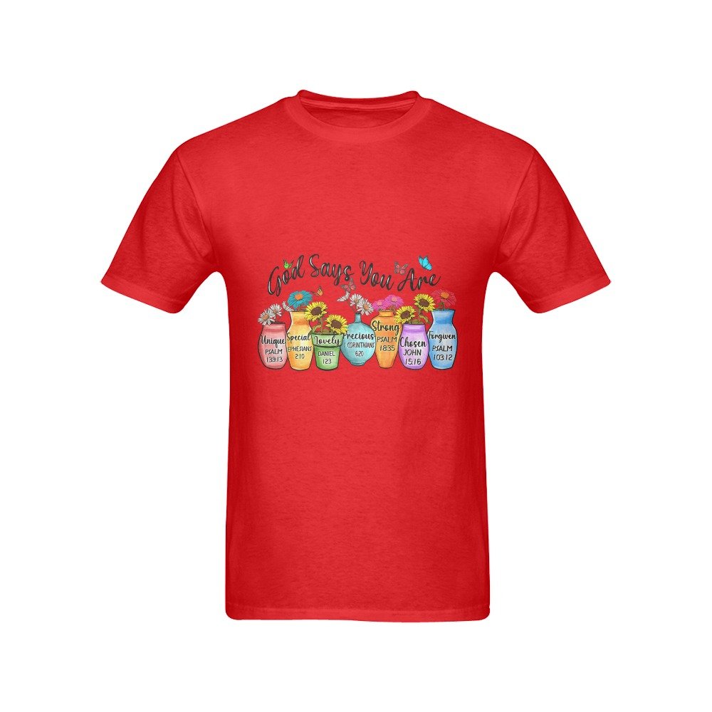 Men’s Christian T-Shirt – Premium Ring-Spun Cotton Faith Graphic Tee