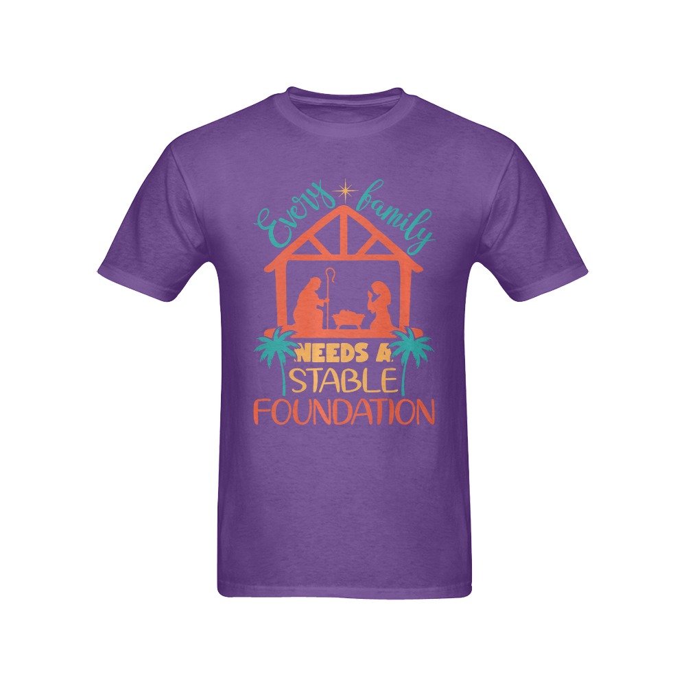 Men’s Christian T-Shirt – Premium Ring-Spun Cotton Faith Graphic Tee