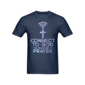 Men’s Christian T-Shirt – Premium Ring-Spun Cotton Faith Graphic Tee