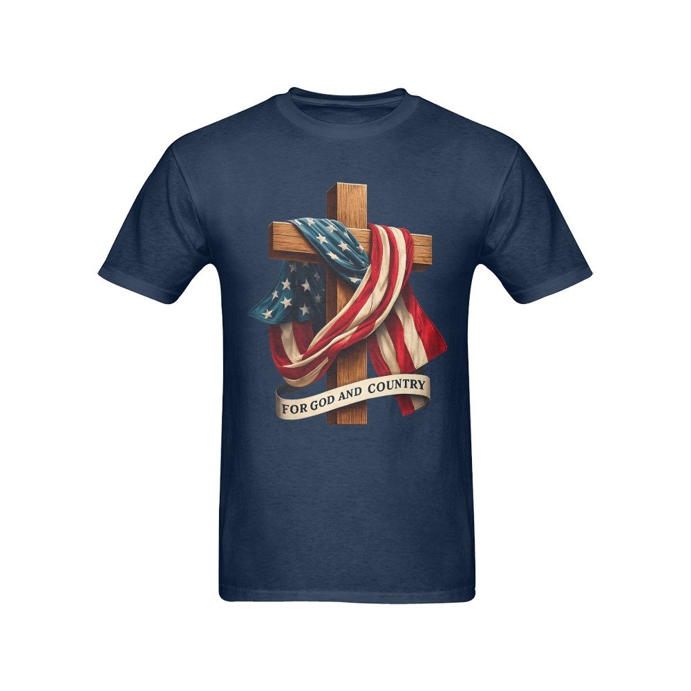 Men’s Christian T-Shirt – Premium Ring-Spun Cotton Faith Graphic Tee
