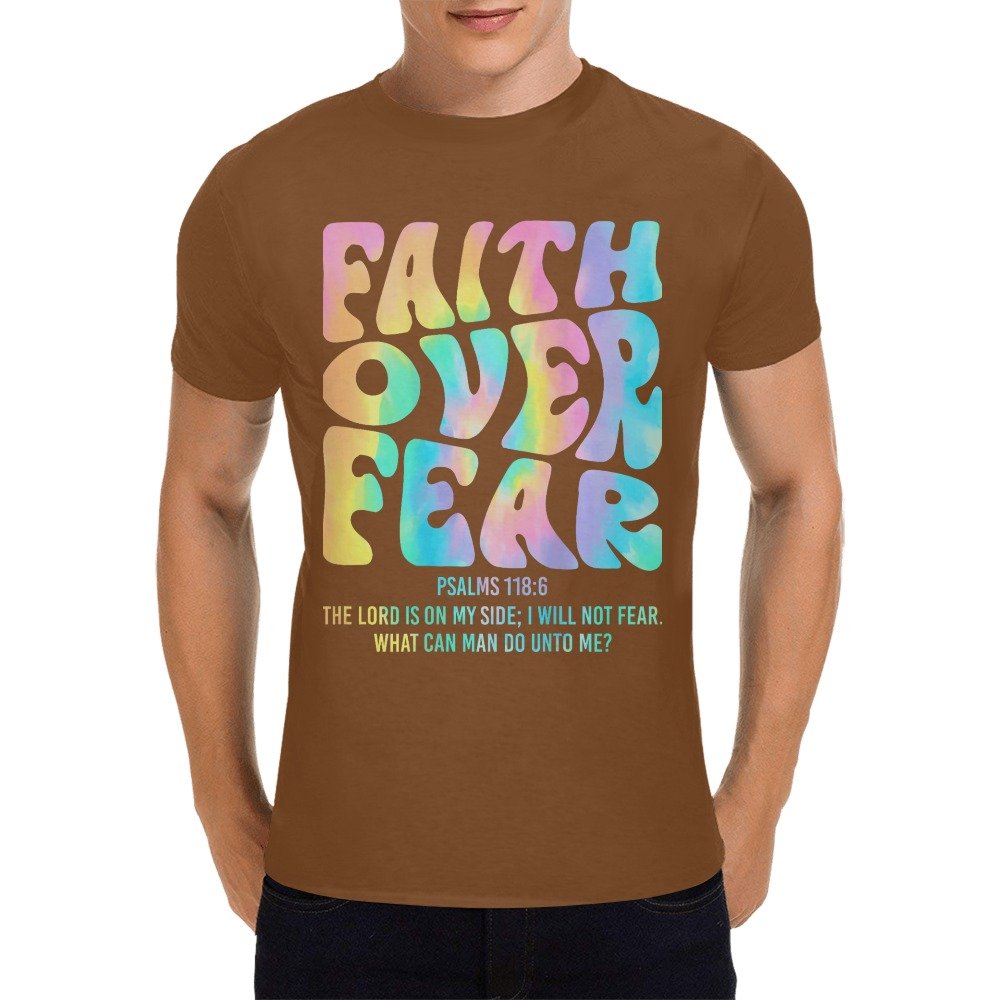 Men’s Christian T-Shirt – Premium Ring-Spun Cotton Faith Graphic Tee - Image 3