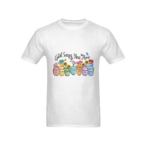 Men’s Christian T-Shirt – Premium Ring-Spun Cotton Faith Graphic Tee