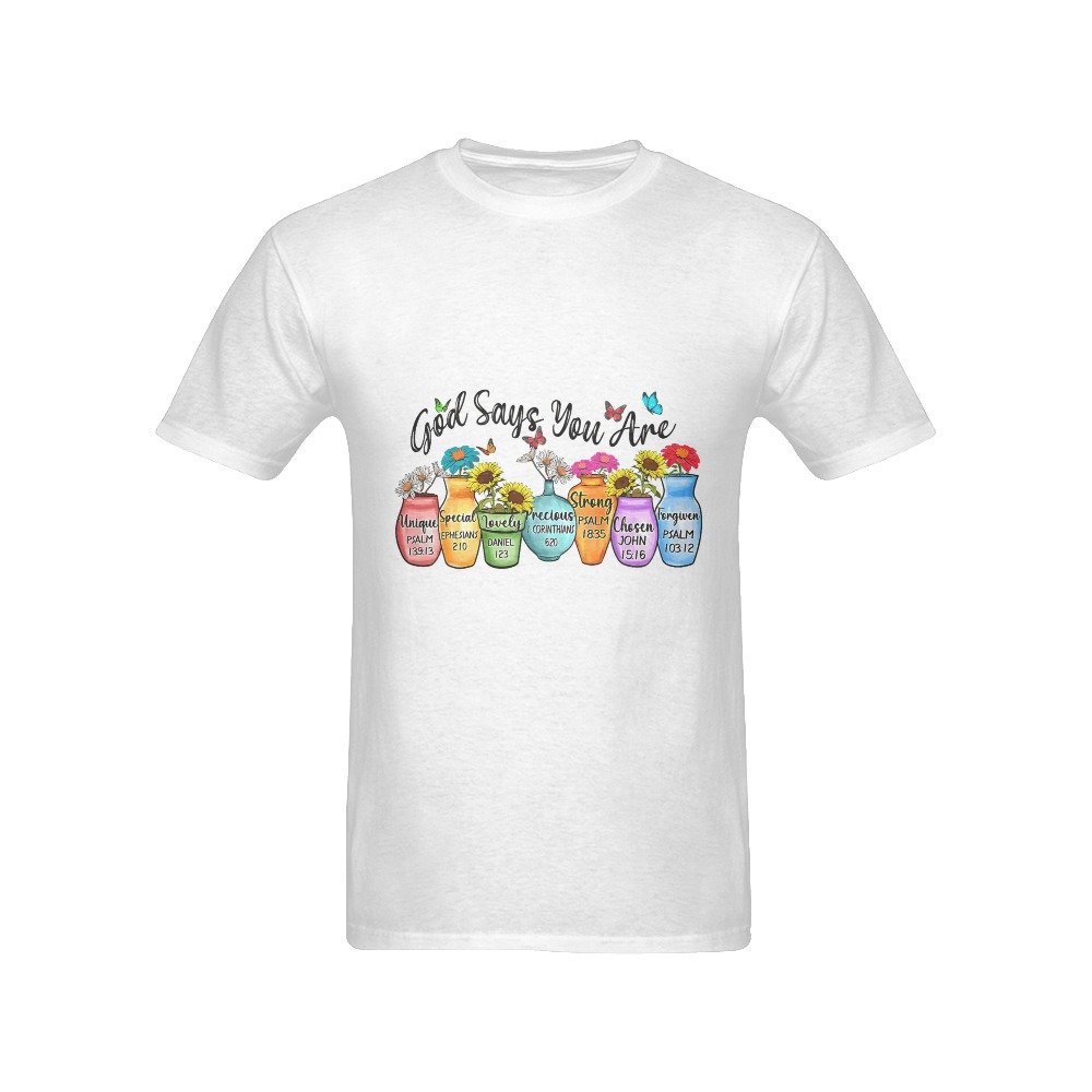 Men’s Christian T-Shirt – Premium Ring-Spun Cotton Faith Graphic Tee