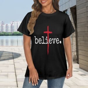 Men’s Christian T-Shirt – Premium Ring-Spun Cotton Faith Graphic Tee