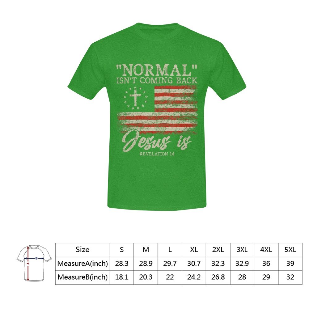 Men's Crewneck Short Sleeve T-Shirt - Image 7