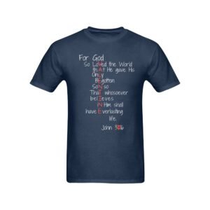 Men’s Christian T-Shirt – Premium Ring-Spun Cotton Faith Graphic Tee