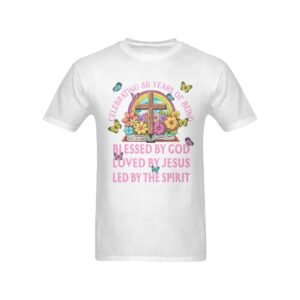Men’s Christian T-Shirt – Premium Ring-Spun Cotton Faith Graphic Tee