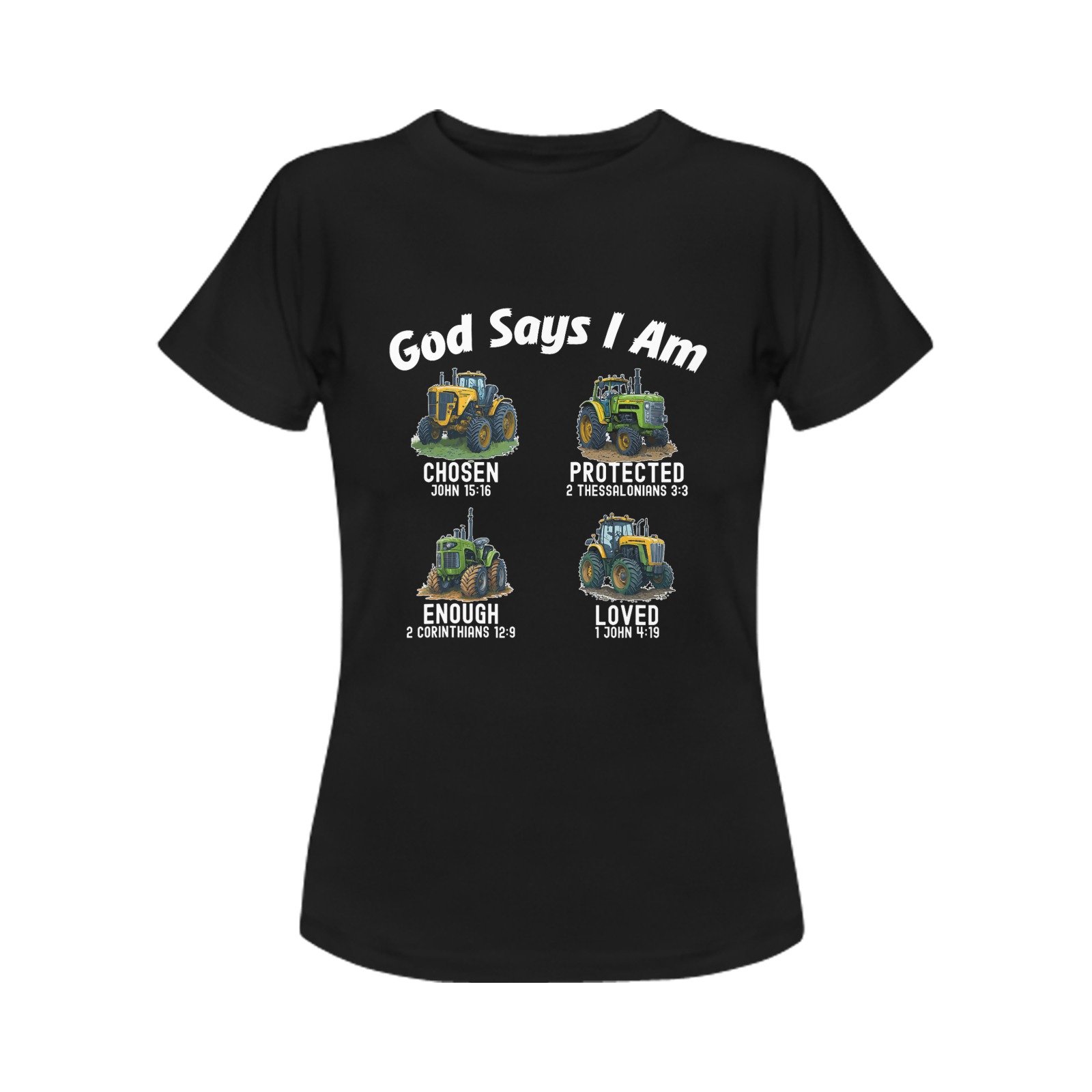 Men’s Christian T-Shirt – Premium Ring-Spun Cotton Faith Graphic Tee - Image 4