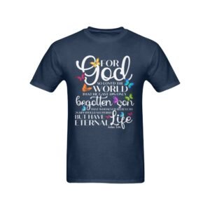 Men’s Christian T-Shirt – Premium Ring-Spun Cotton Faith Graphic Tee