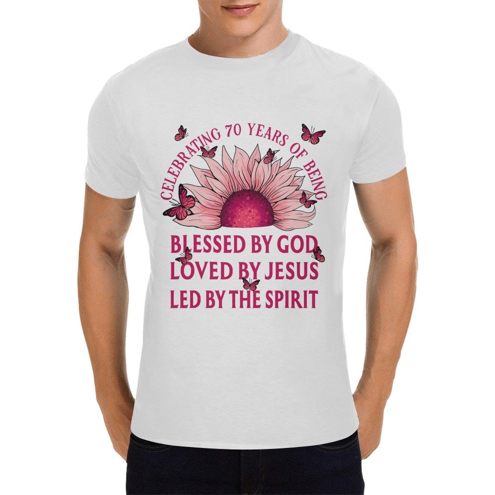 Men’s Christian T-Shirt – Premium Ring-Spun Cotton Faith Graphic Tee - Image 3