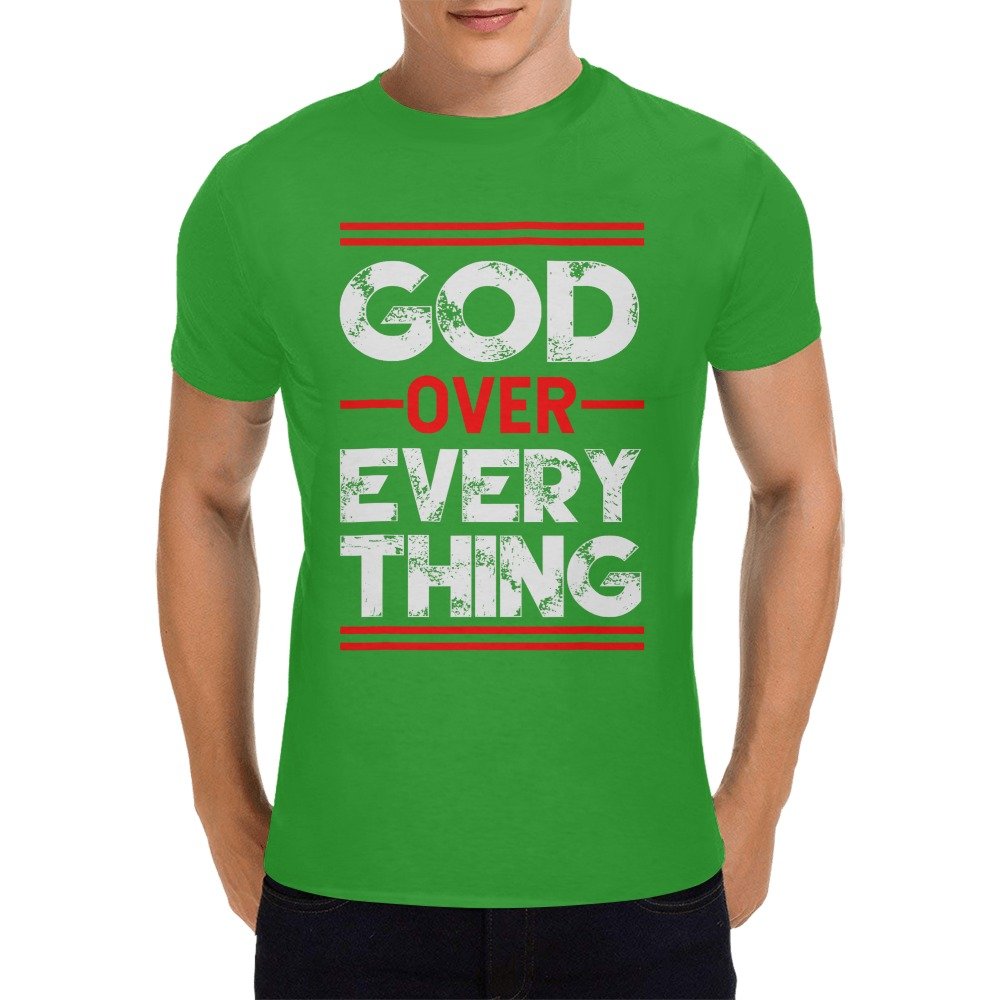 Men’s Christian T-Shirt – Premium Ring-Spun Cotton Faith Graphic Tee - Image 3