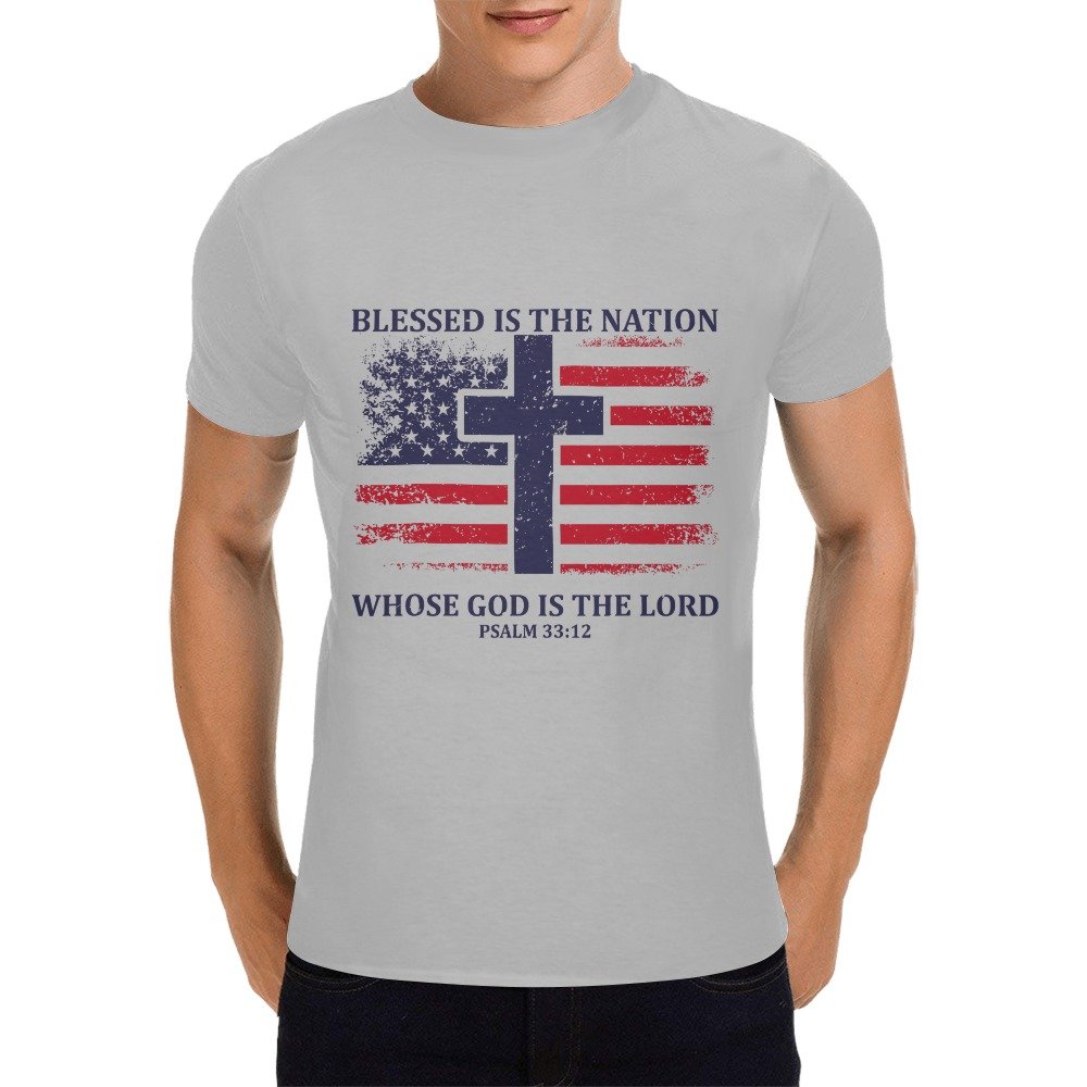 Men’s Christian T-Shirt – Premium Ring-Spun Cotton Faith Graphic Tee - Image 3