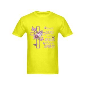Men’s Christian T-Shirt – Premium Ring-Spun Cotton Faith Graphic Tee