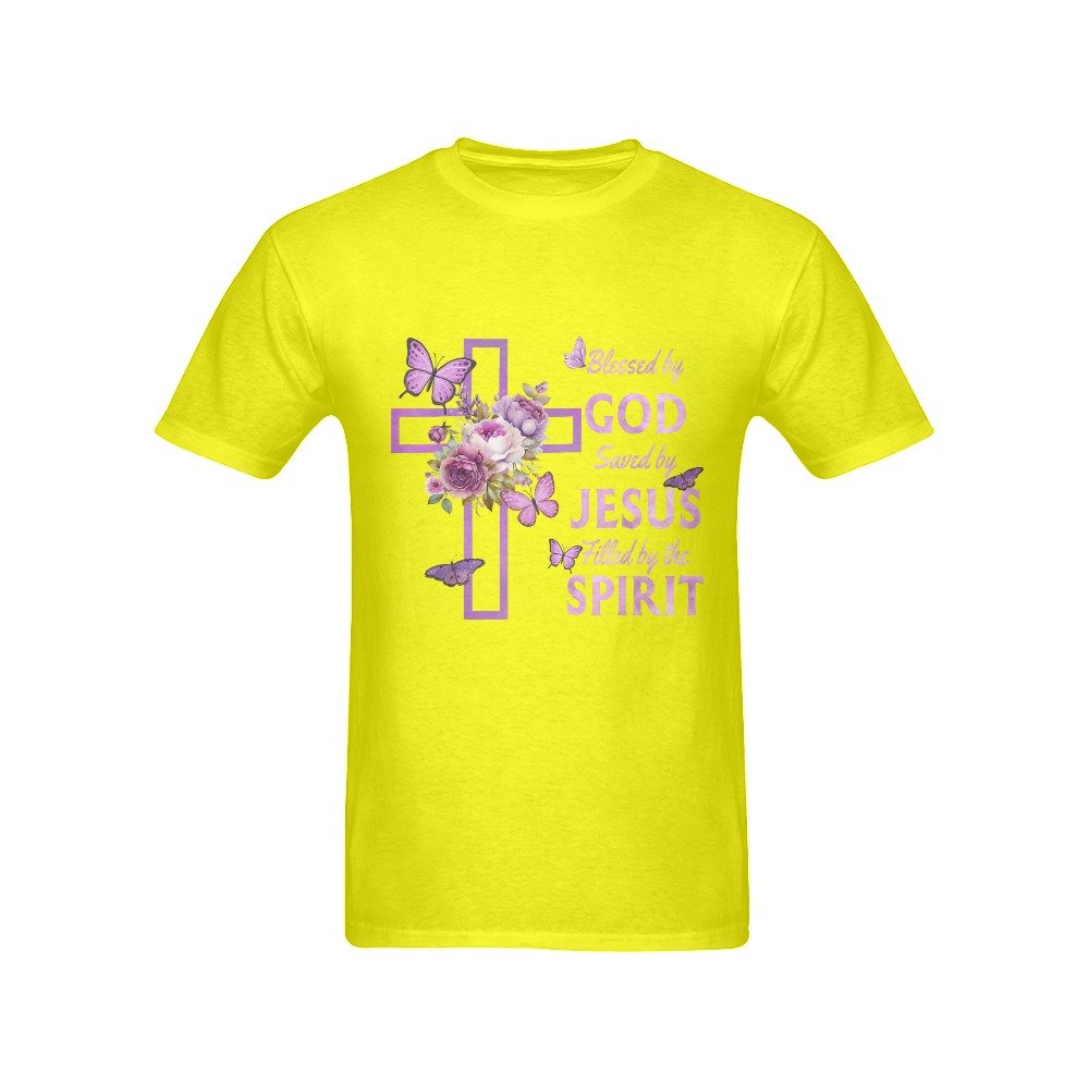 Men’s Christian T-Shirt – Premium Ring-Spun Cotton Faith Graphic Tee