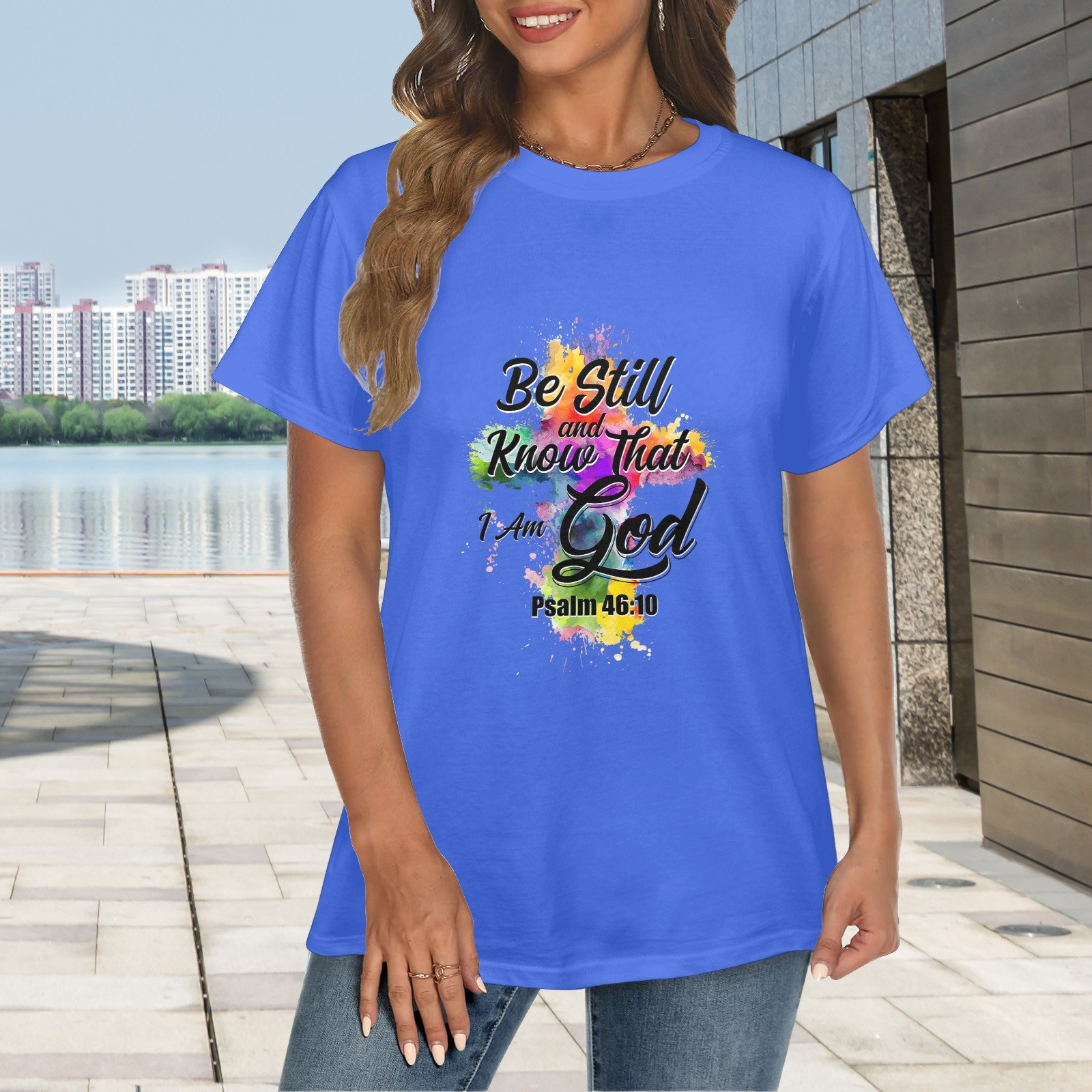 Men’s Christian T-Shirt – Premium Ring-Spun Cotton Faith Graphic Tee