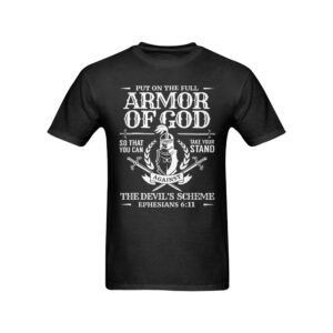 Men’s Christian T-Shirt – Premium Ring-Spun Cotton Faith Graphic Tee