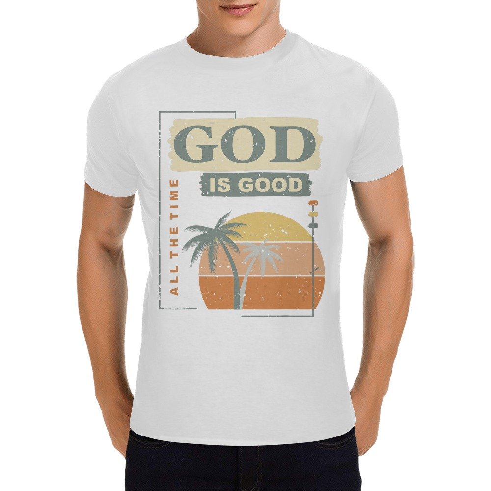 Men’s Christian T-Shirt – Premium Ring-Spun Cotton Faith Graphic Tee - Image 3