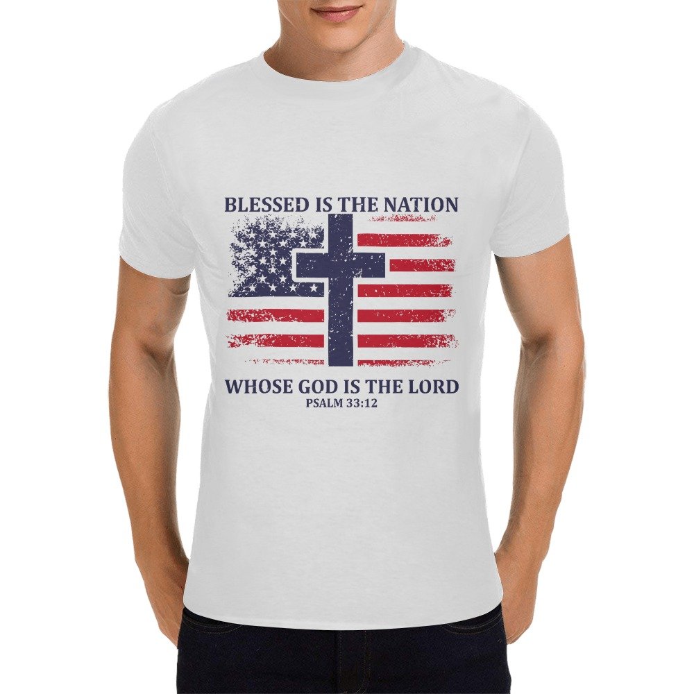 Men’s Christian T-Shirt – Premium Ring-Spun Cotton Faith Graphic Tee - Image 3