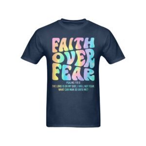 Men’s Christian T-Shirt – Premium Ring-Spun Cotton Faith Graphic Tee