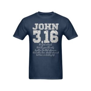 Men’s Christian T-Shirt – Premium Ring-Spun Cotton Faith Graphic Tee