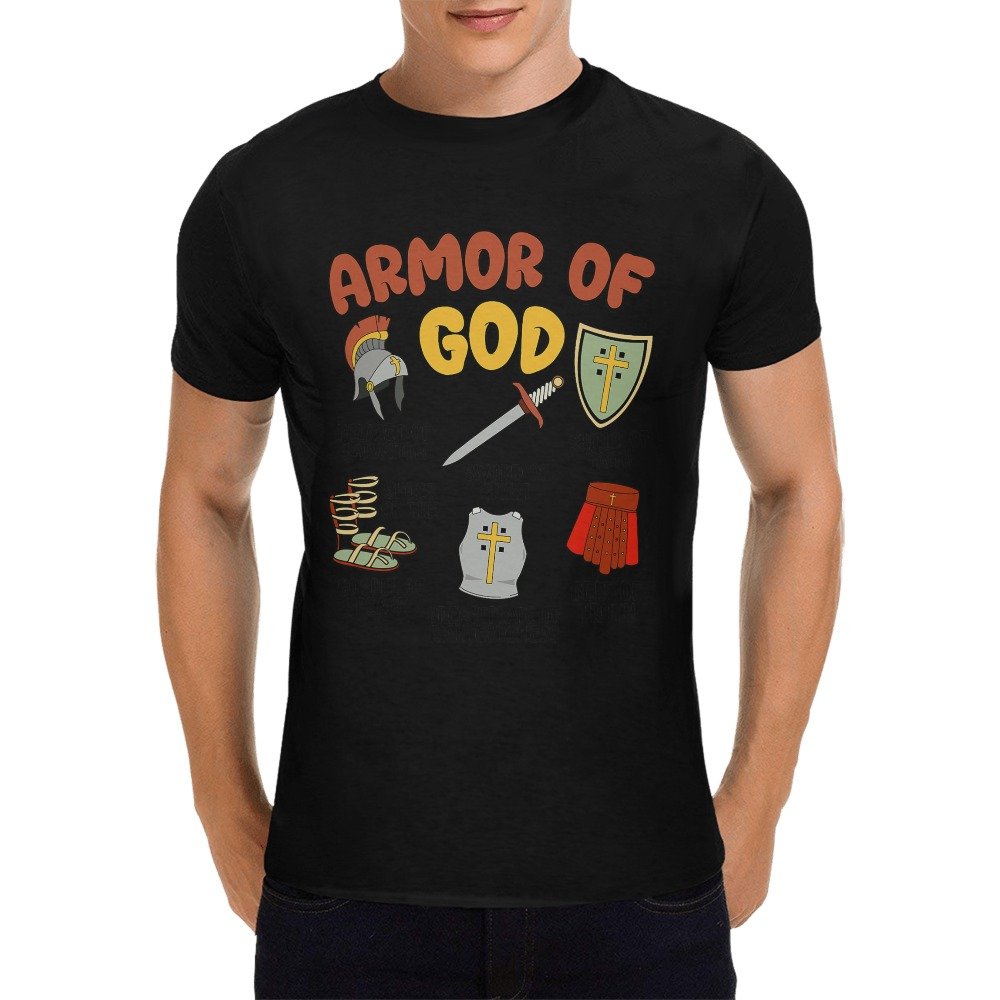 Men’s Christian T-Shirt – Premium Ring-Spun Cotton Faith Graphic Tee - Image 3