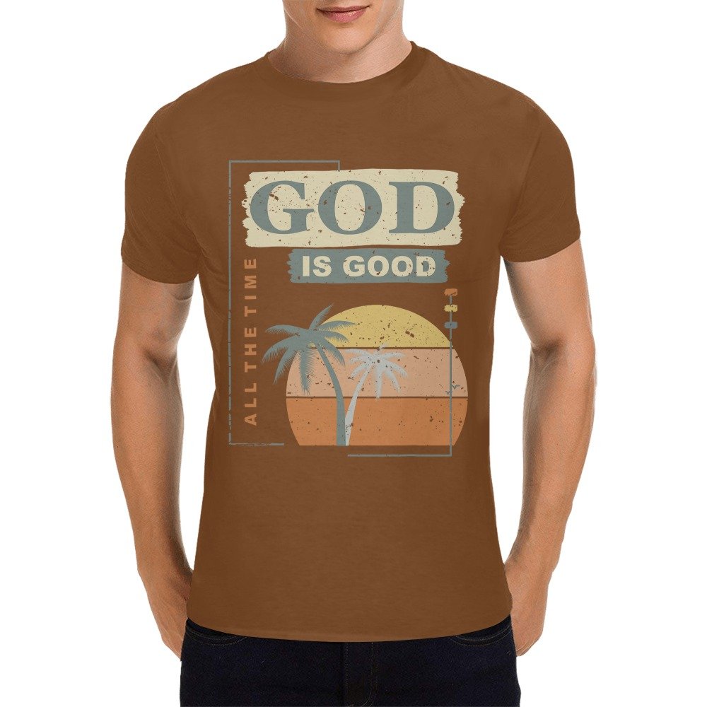 Men’s Christian T-Shirt – Premium Ring-Spun Cotton Faith Graphic Tee - Image 3